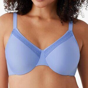 NWT WACOAL Women's Perfect Primer Underwire Bra, blue, 36DDD